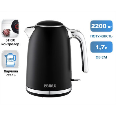 Електрочайник PRIME Technics PKX 1785 B