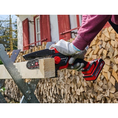 Ланцюгова пила Einhell GE-PS 18/15 Li BL - Solo PXC 18В, безщіткова, шина 158мм, різ 125мм (без АКБ і ЗП) (4600040)