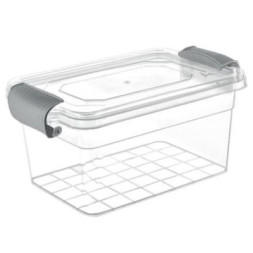 Харчовий контейнер Violet House Family Box Grey 1 л (0461 FAMILY BOX прям. 1 л)