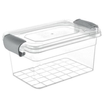 Харчовий контейнер Violet House Family Box Grey 1 л (0461 FAMILY BOX прям. 1 л)
