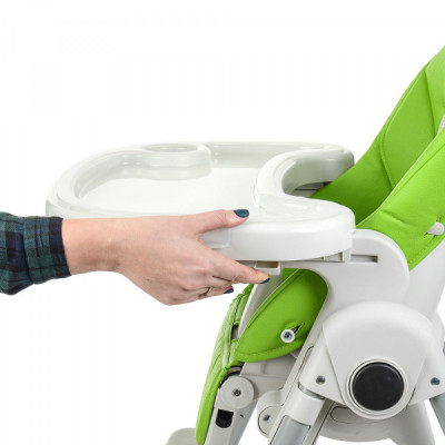 Стілець для годування El Camino ME 1038 PRIME green appl