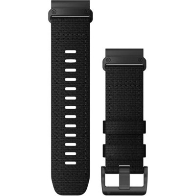 Ремінець до смарт-годинника Garmin Tactix Delta, 26mm QuickFit,Tactical Black Nylon (010-13010-00)