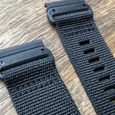 Ремінець до смарт-годинника Garmin Tactix Delta, 26mm QuickFit,Tactical Black Nylon (010-13010-00)