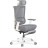 Офісне крісло Mealux S6 Air Fabric Grey White (HF-S6 F/ GW)