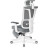 Офісне крісло Mealux S6 Air Fabric Grey White (HF-S6 F/ GW)