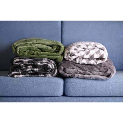 Плед Ardesto Flannel геометрія, 200х220 см (ART0105PB)