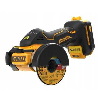 Дискова пила DeWALT 18В XR Li-lon, диск 76х10 мм, 0.94 кг (без АКБ та ЗП) (DCS438N)
