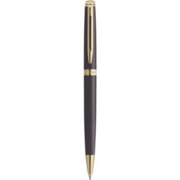 Ручка кулькова Waterman HEMISPHERE Metallic Lava Black GT BP (22 090)