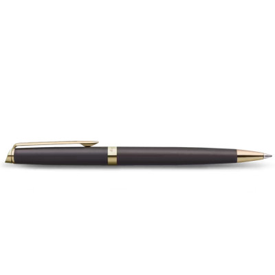 Ручка кулькова Waterman HEMISPHERE Metallic Lava Black GT BP (22 090)