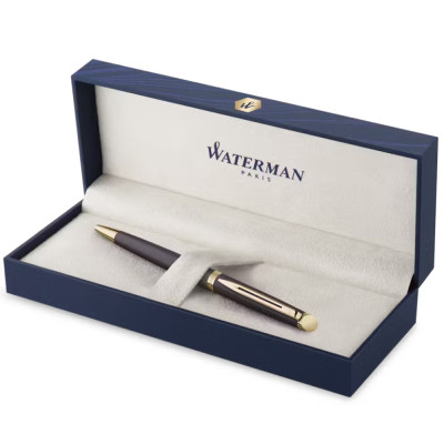 Ручка кулькова Waterman HEMISPHERE Metallic Lava Black GT BP (22 090)