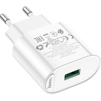 Зарядний пристрій HOCO C109A White (6931474784810)