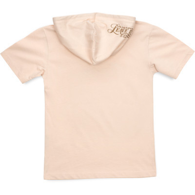 Футболка дитяча Blueland з капюшоном (12539-158B-beige)