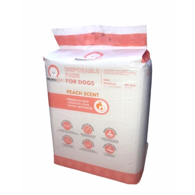 Пелюшки для собак MISOKO&amp;CO з ароматом персика 45х60 см 50 шт (SHAMSK63062_50)