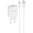 Зарядний пристрій BOROFONE BA20A Sharp single port charger set(Type-C) White (BA20ACW)