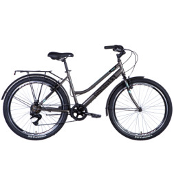 Велосипед Discovery 26&quot; Prestige Woman Vbr рама-17&quot; St сірий 2024 (OPS-DIS-26-591)