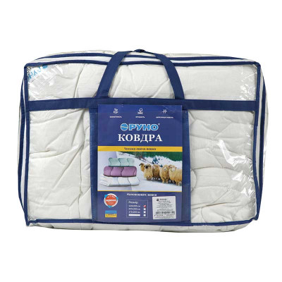 Ковдра Руно вовняна ковдра Еліт 140х205 см (321.29ШЕУ_Білий)