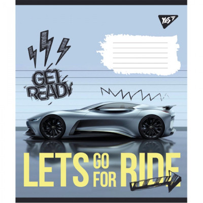 Зошит Yes А5 Lets go for ride 60 аркушів, лінія (766757)