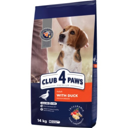 Сухий корм для собак Club 4 Paws Преміум Для середніх порід З качкою 14 кг (4820269143043)