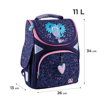 Портфель GoPack Education 5001S-2 Pretty Owl (GO24-5001S-2)