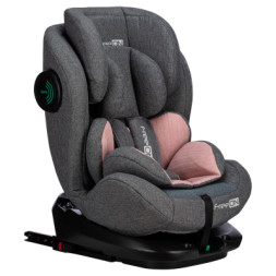 Автокрісло FreeON ULTIMA 360°, 40 - 150 см, рожеве (48938)