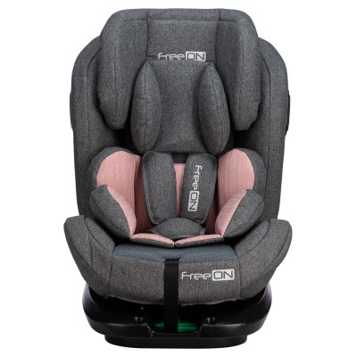 Автокрісло FreeON ULTIMA 360°, 40 - 150 см, рожеве (48938)