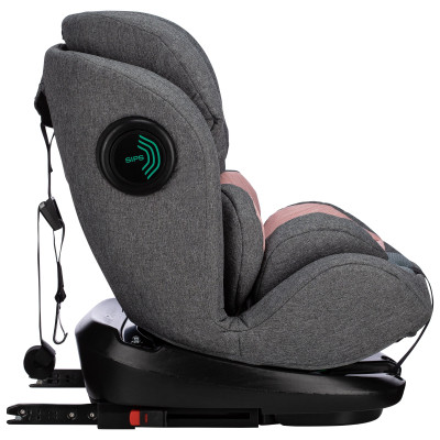 Автокрісло FreeON ULTIMA 360°, 40 - 150 см, рожеве (48938)