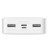 Батарея універсальна Baseus Bipow 20000mAh, 15W, USB-C/3A, 2*USB-A/3A(max.), +cable, white (PPBD050102)