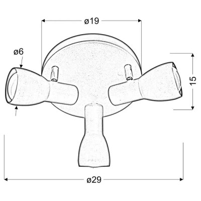 Спот Candellux 98-50601 PICARDO (98-50601)