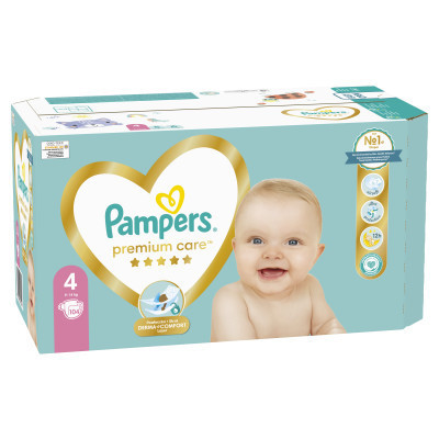 Підгузки Pampers Premium Care Maxi Розмір 4 (9-14 кг) 104 (4015400465447)