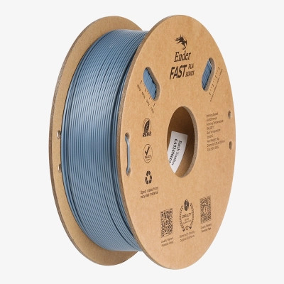 Пластик для 3D-принтера Creality PLA Fast, Ender, 1.75мм, gray light, 1кг (3301010436)
