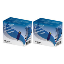 Тест-смужки для глюкометра Longevita 2 x 50 шт. (6302698)