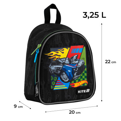 Рюкзак дитячий Kite Kids 538 Hot Wheels (HW25-538XXS)