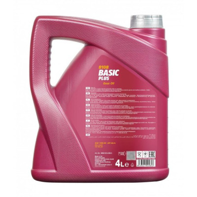 Трансмісійна олива Mannol BASIC PLUS GETRIEBEOEL 4л 75W-90 (MN8108-4)