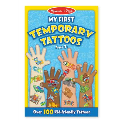 Набір для творчості Melissa&amp;Doug Мои первые временные татуировки, 100 шт., голубые (MD2947)