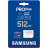 Карта пам&#039;яті Samsung 512 GB microSDXC Pro Plus UHS-I U3 V30 A2 Class 10 + SD-adap (MB-MD512SA/EU)