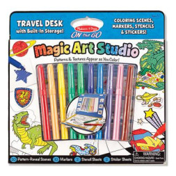 Набір для творчості Melissa&amp;Doug Раскраска, наклейка, трафарет (MD5240)