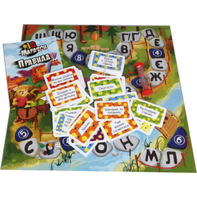 Настільна гра Danko Toys IQ Марафон, українська (G-IQM-01-01U)