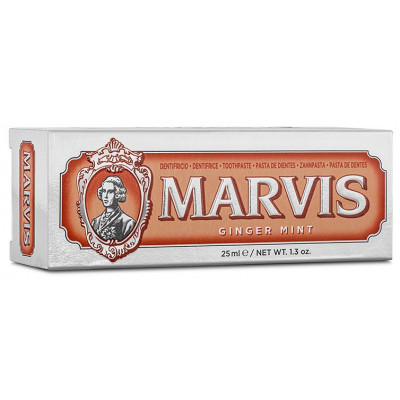 Зубна паста Marvis Імбир і м&#039;ята 25 мл (8004395110285/8004395111336)