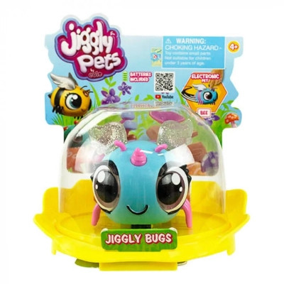 Інтерактивна іграшка Jiggly pets Блакитна бджілка (6337833)