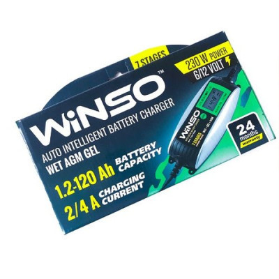 Зарядний пристрій для автомобільного акумулятора WINSO 139700