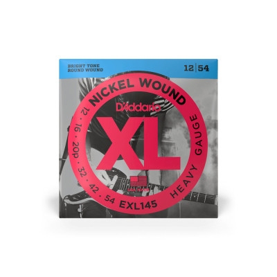 Струни для гітари D&#039;Addario XL Nickel Wound Heavy (12-54) (EXL145)
