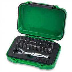 Набір біт Toptul з тріскачкою 1/4&quot; 31шт (GABW3103)