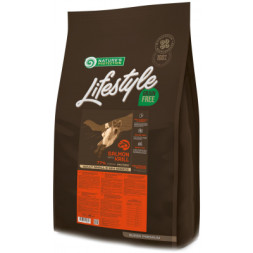 Сухий корм для собак Nature's Protection Lifestyle Grain Free Salmon, krill Adult Small&amp;Mini 10 кг (NPLS45681)