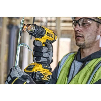 Будівельний фен DeWALT 18В, 290 - 530 °C, 0.5 кг (без АКБ та ЗП) (DCE530N)
