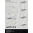 Стелаж Toomax 4 полиці cm. 71x35x138h black (5138)