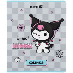 Зошит Kite предметний Kuromi 48 аркуші, клітинка, фізика (HK25-240-2)