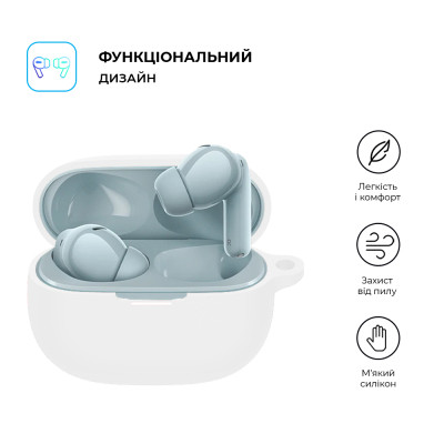 Чохол для навушників Armorstandart Hang Case для Xiaomi Redmi Buds 5 Pro White (ARM75480)