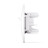 Комп&#039;ютерна розетка Videx BINERA CAT6 (VF-BNSK1PC6-W)