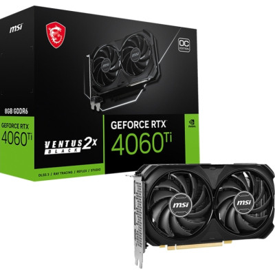 Відеокарта MSI GeForce RTX5060Ti 8Gb VENTUS 2X OC PLUS (RTX 5060 Ti 8G VENTUS 2X OC PLUS)