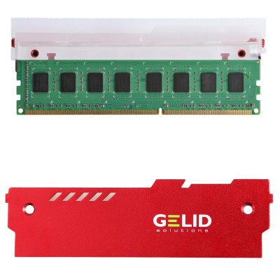 Охолодження для пам&#039;яті Gelid Solutions Lumen RGB RAM Memory Cooling Red (GZ-RGB-02)